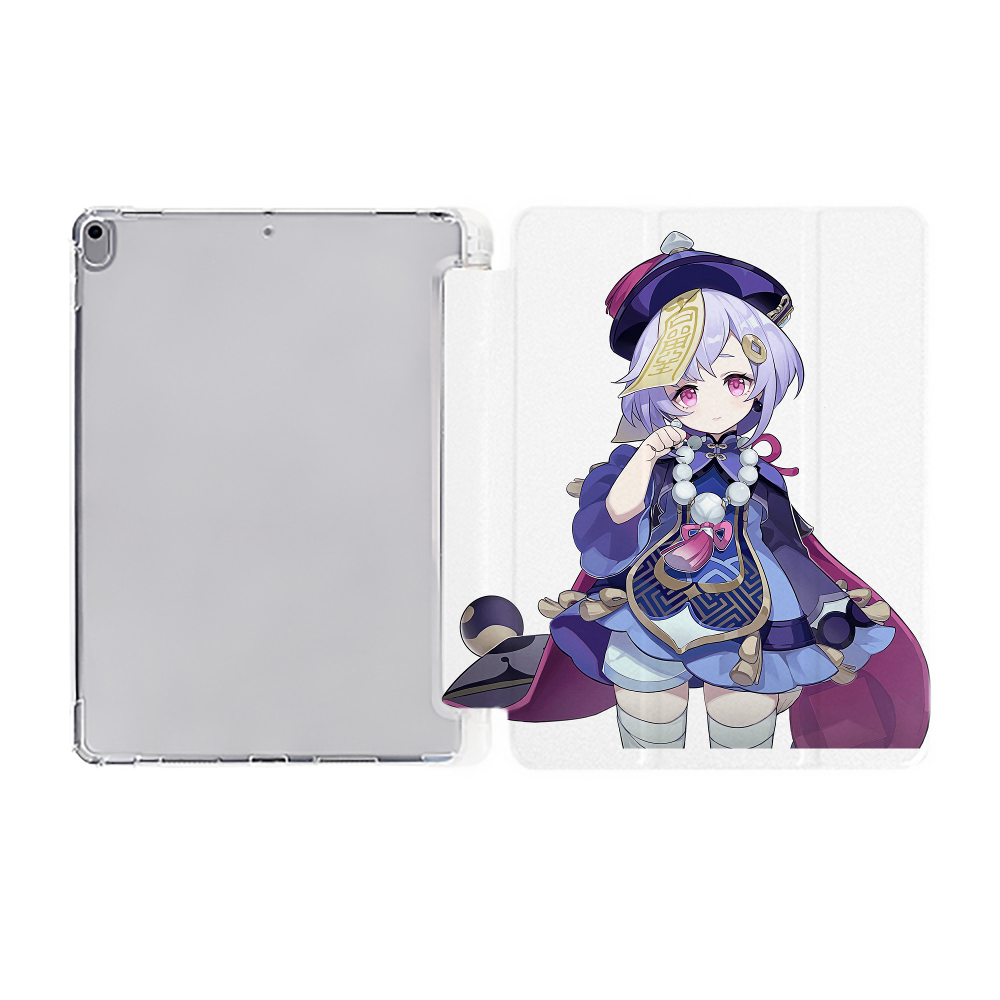 げんし神 七七 なな  genshin Nana IPad ケース ペン収納付き 三つ折りスタンド PUレザー×シリコン 対応機種9.5/10.5/10.9インチ